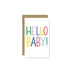 Hello Baby Mini Card - Nandy&