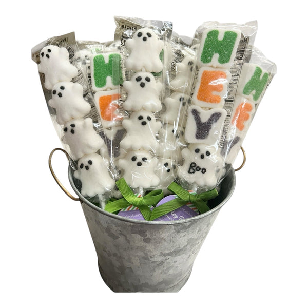 Hey Boo! Marshmallow Lollipop - Nandy's CandyHey Boo! Marshmallow Lollipop