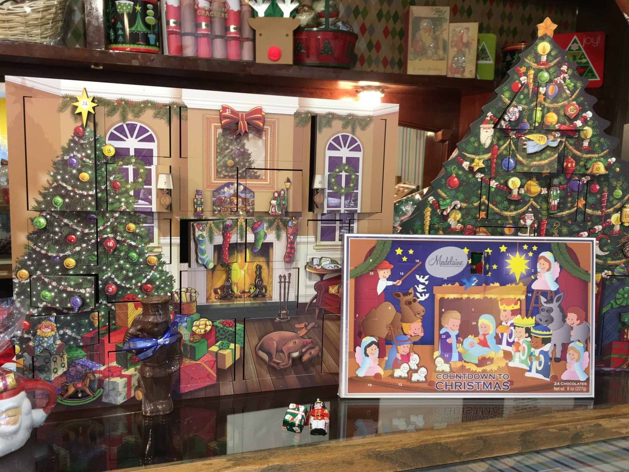 Keepsake Wooden Advent Calendars or - Nandy&