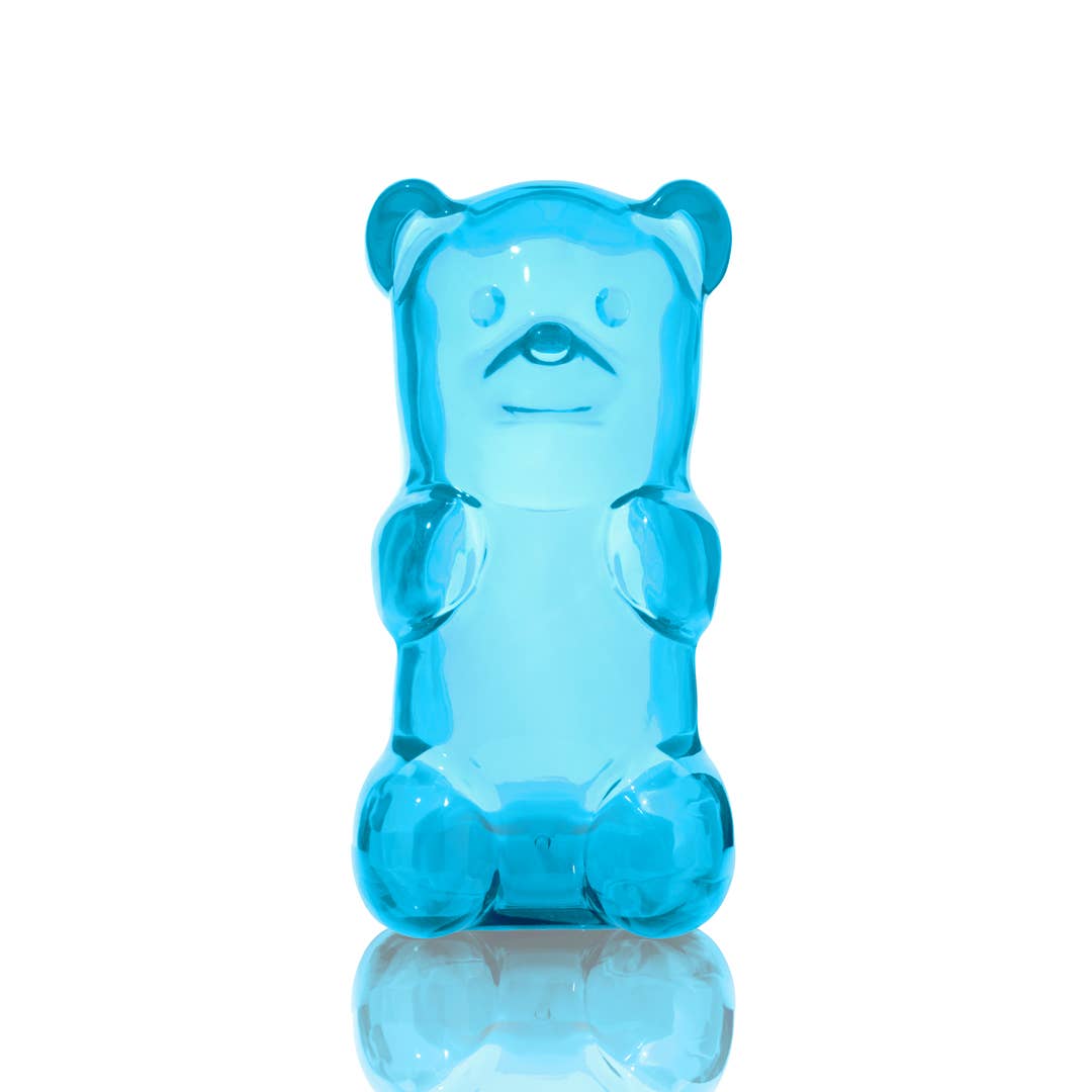 Kids Night Light: Squeezable Gummy Soft Glow - Blue Razz - Nandy&