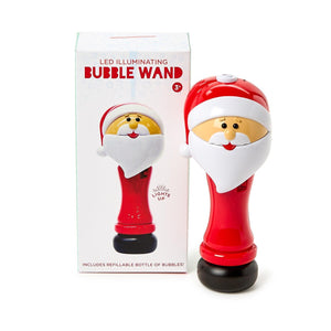 LED Santa Bubble Wand Blower - Nandy's CandyLED Santa Bubble Wand Blower