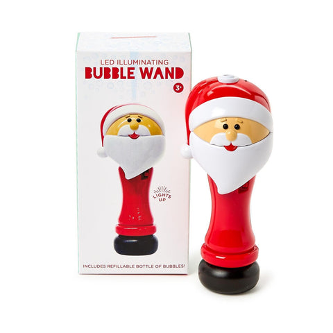LED Santa Bubble Wand Blower - Nandy's CandyLED Santa Bubble Wand Blower