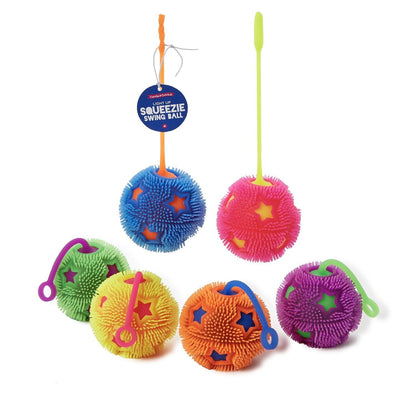 Light Up Squeezie Bungee Ball - Nandy&