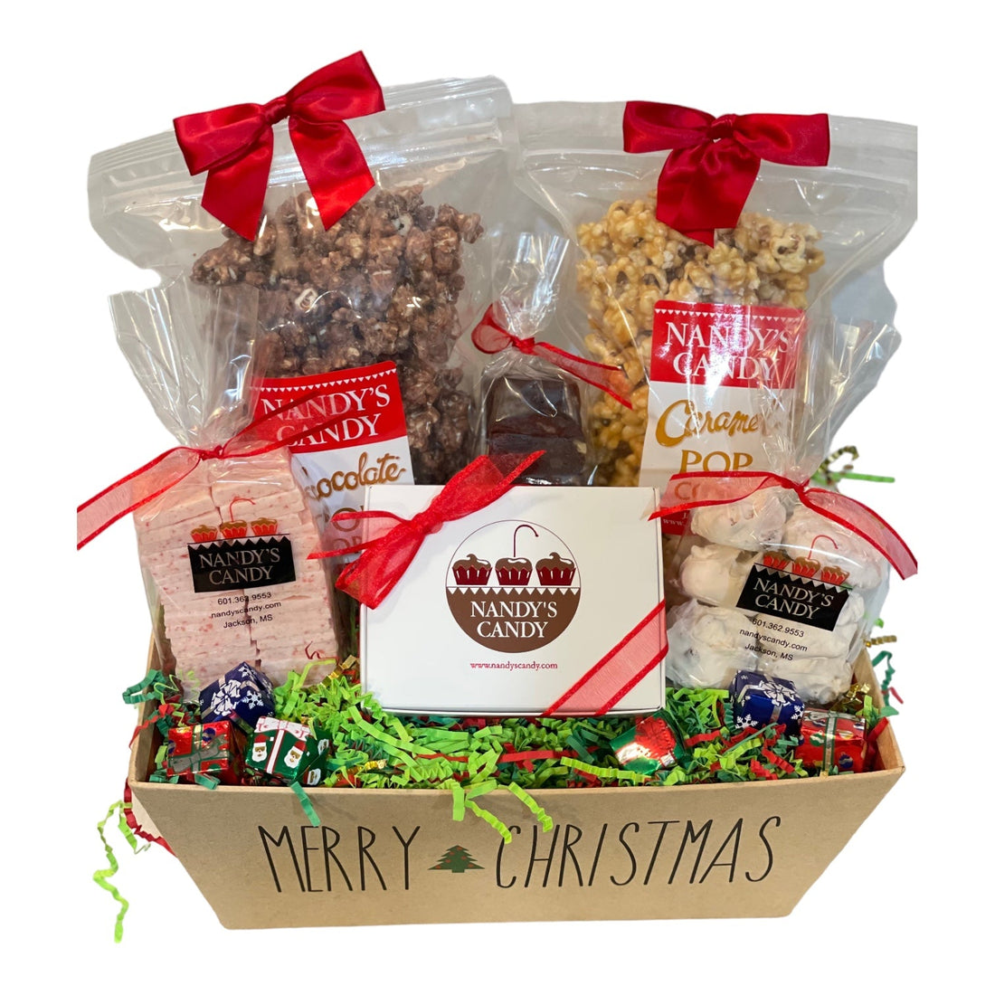 Merry Christmas Classic Favorites Basket - Nandy&
