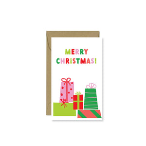 Merry Christmas Mini Card - Nandy's CandyMerry Christmas Mini Card