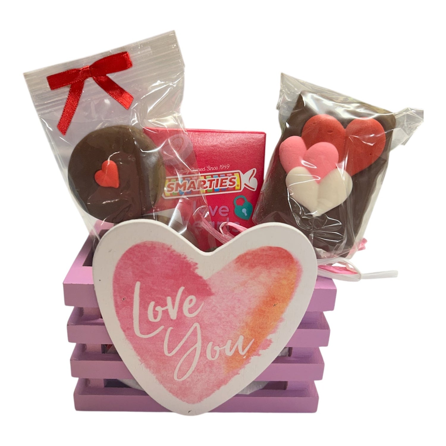 Mini Valentines Basket - Nandy&