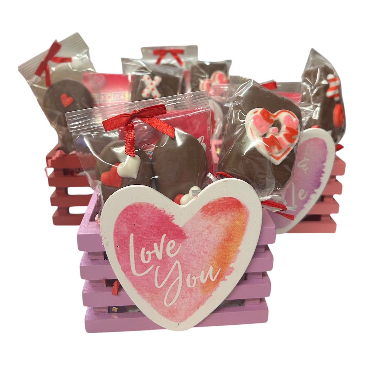 Mini Valentines Basket - Nandy&