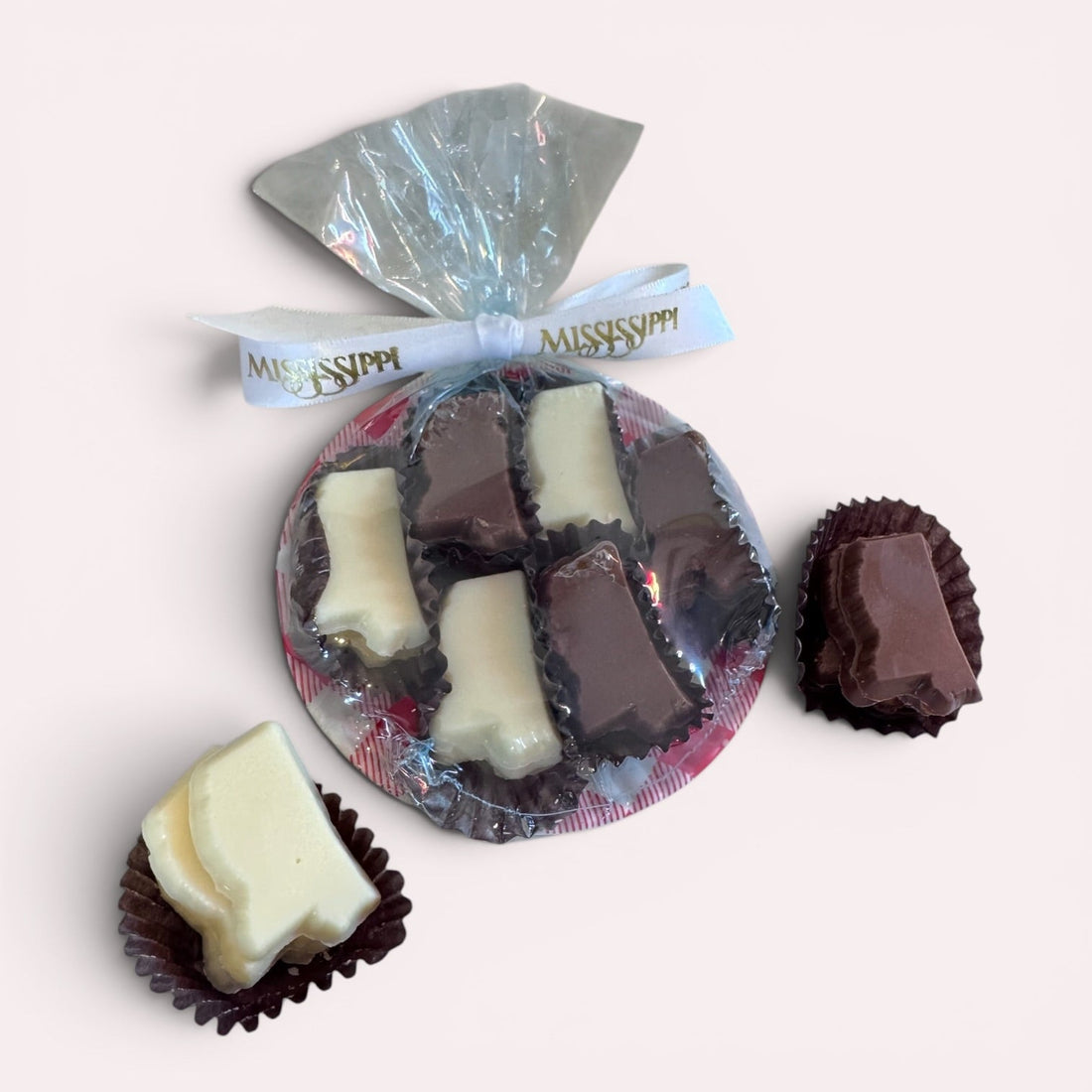 Mississippi Gift Plate with chocolate - Nandy&