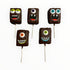 Monster Chocolate Covered Krispie Treats - Nandy&