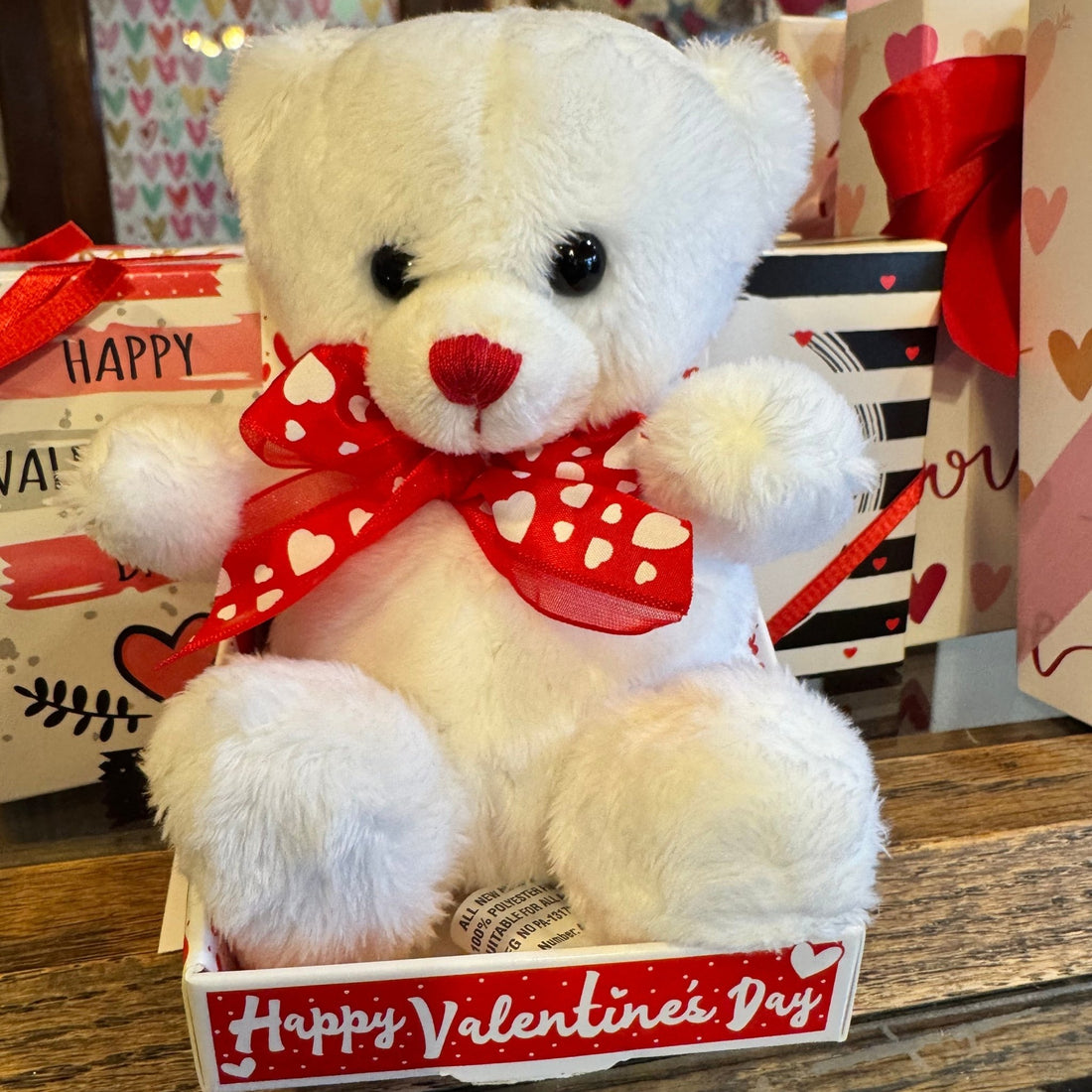 Plush Valentine’s Day Bear - Nandy&