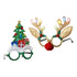 Reindeer and Christmas Tree Light-Up Glasses - Nandy&