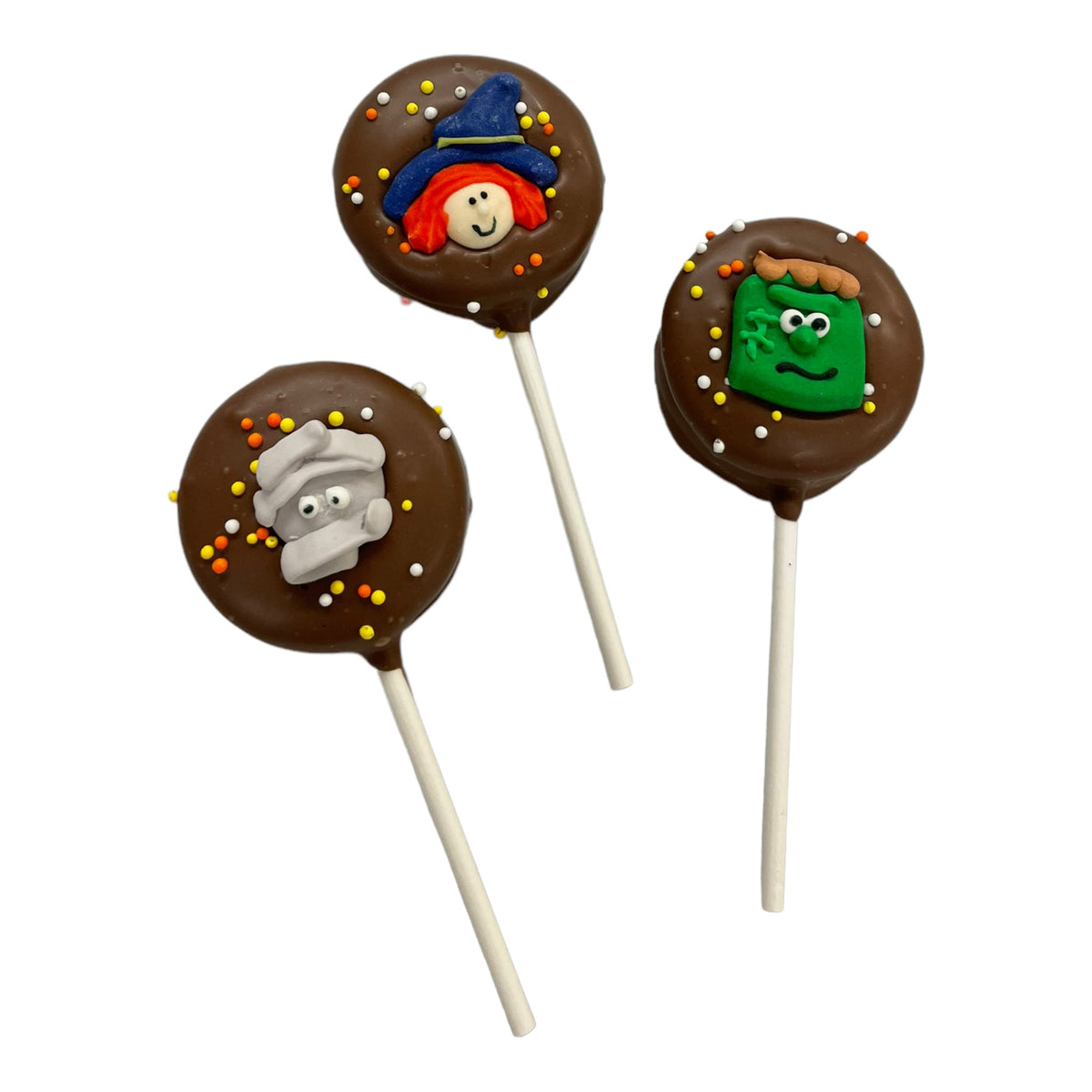 Single chocolate covered Halloween Oreos - Nandy&