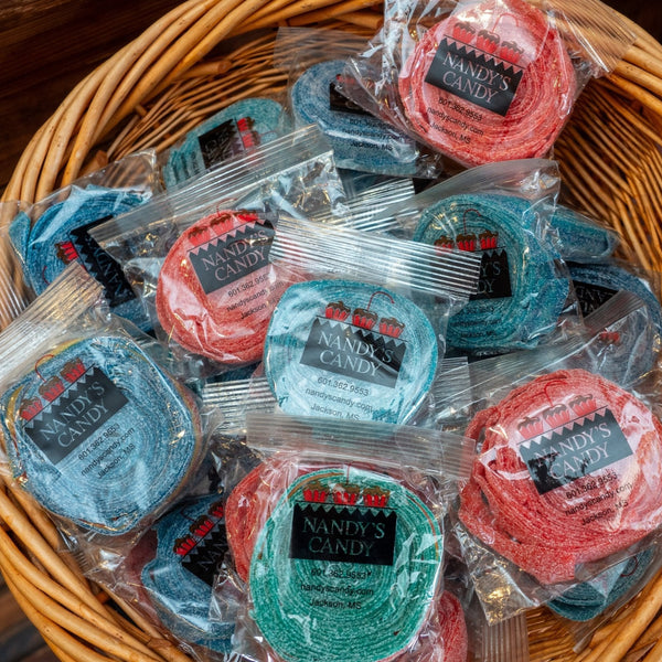 Sour Belts - Nandy's CandySour Belts