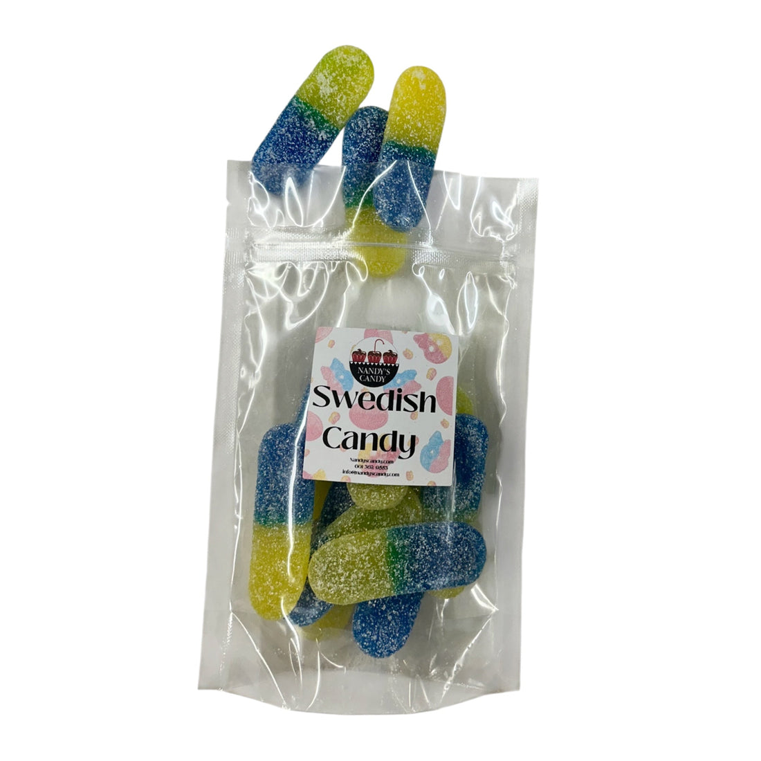 Sour Blue Raspberry Lemonade Swedish Candy - Nandy&