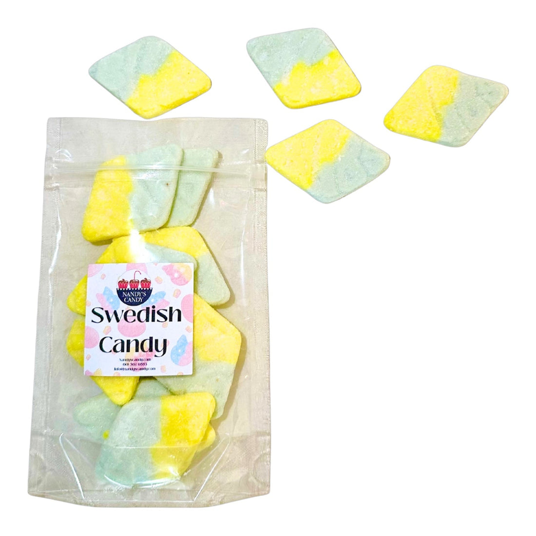 Sour Foam Tuttifrutti Rhombuses - Nandy&