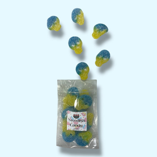 Sour Skulls Swedish Candy - Nandy's CandySour Skulls Swedish Candy