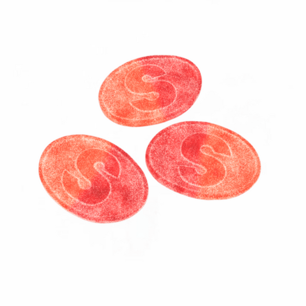 Swedish Candy - S - mark SOUR PEACH/DRAGON - Nandy's CandySwedish Candy - S - mark SOUR PEACH/DRAGON