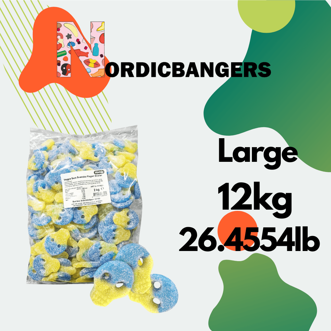 Swedish sour skull - 2kg / 4.409 lbs: Large - Nandy's CandySwedish sour skull - 2kg / 4.409 lbs: Large