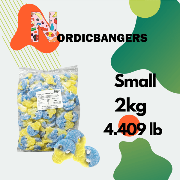Swedish sour skull - 2kg / 4.409 lbs: Large - Nandy's CandySwedish sour skull - 2kg / 4.409 lbs: Large
