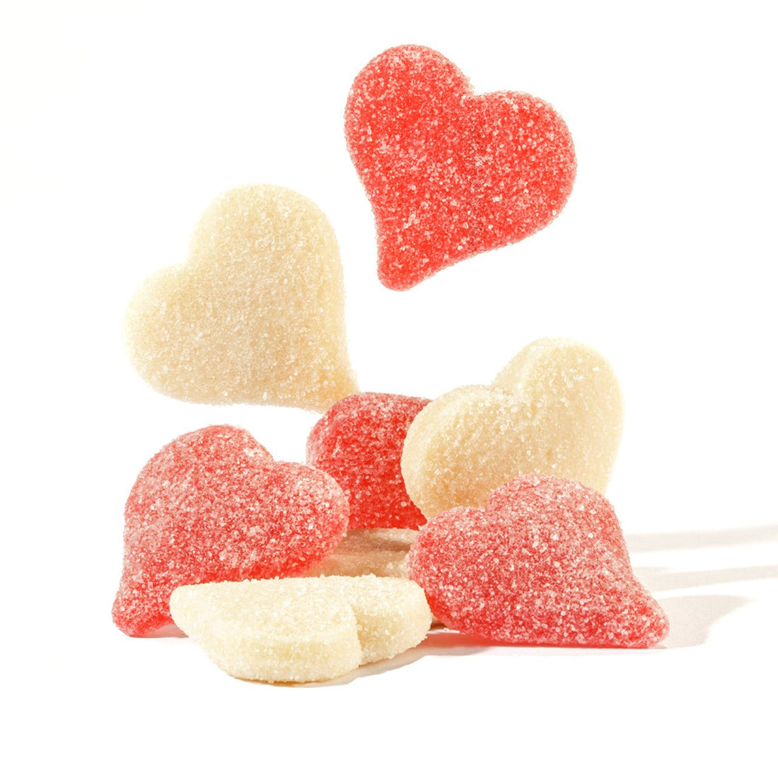 Valentine Sanded Gummie Hearts - Nandy&