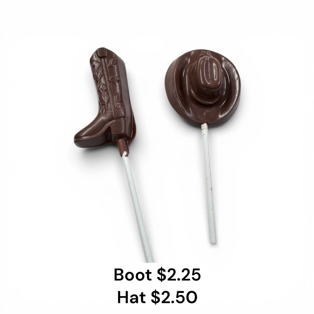 Western Wear Chocolate Suckers - Nandy&