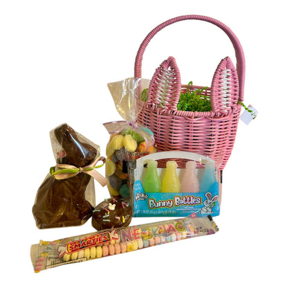 Wicker Bunny Basket - Nandy&