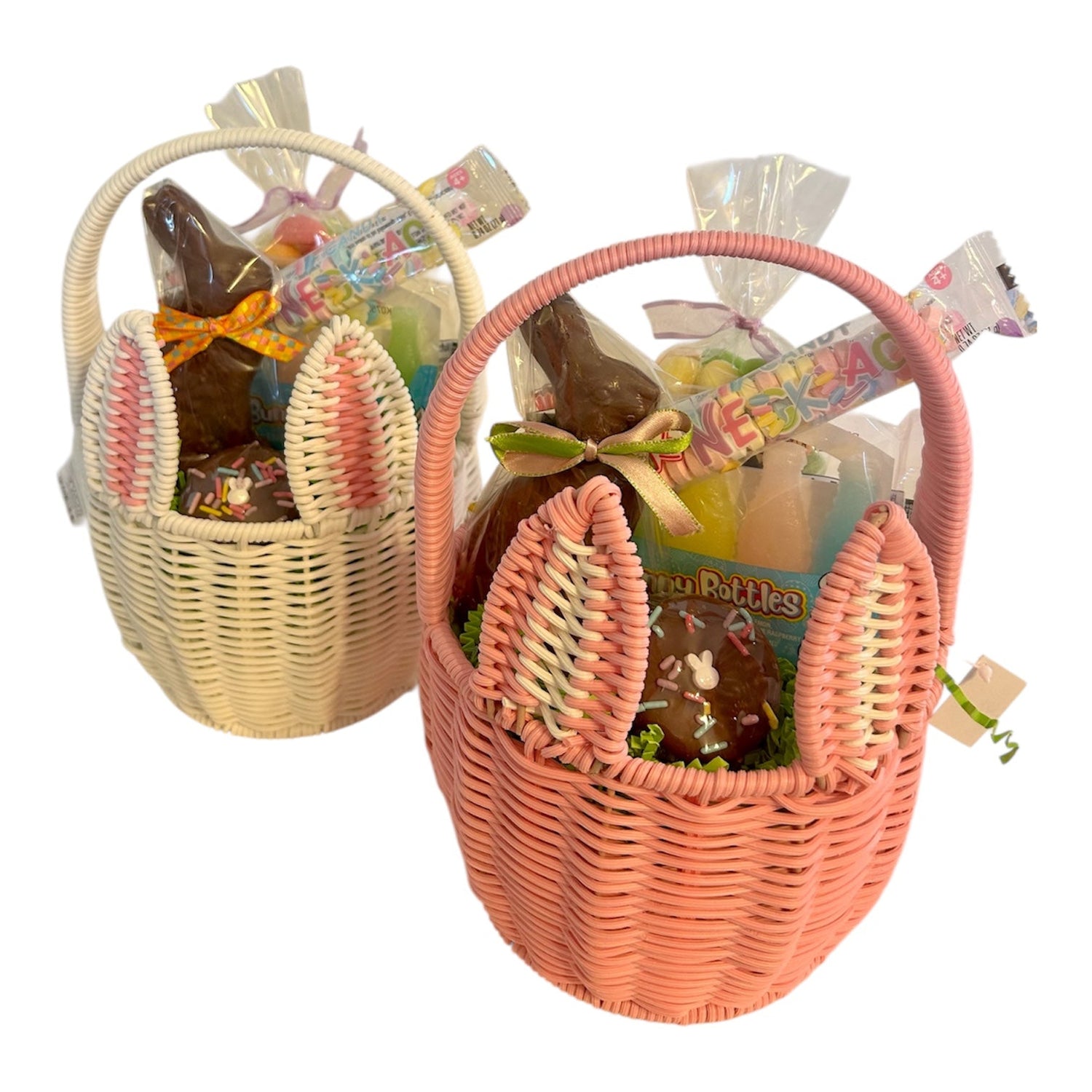 Wicker Bunny Basket - Nandy&