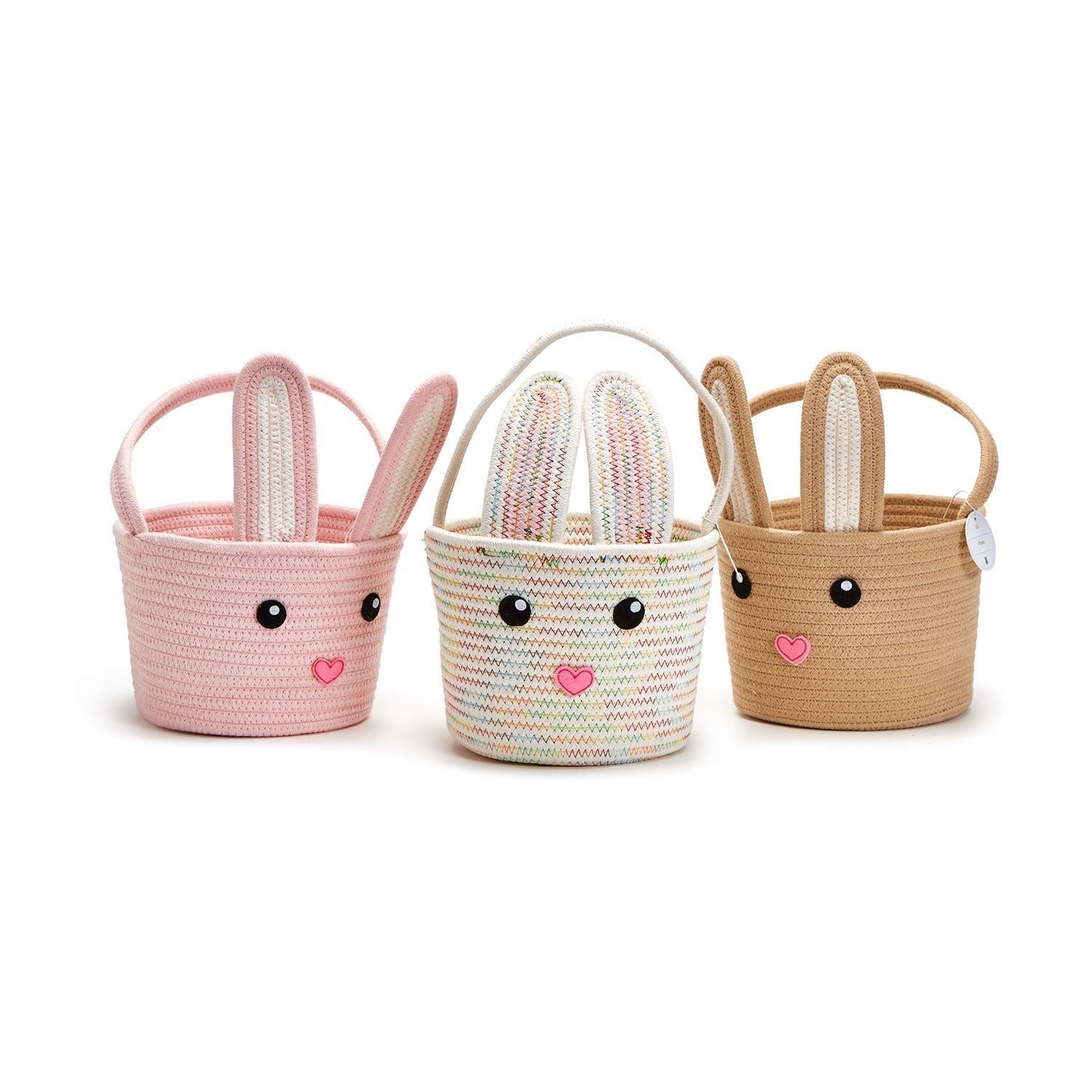 Bunny Baskets (Hand-crafted) - Nandy&