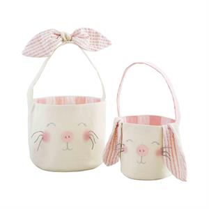 Bunny Canvas Baskets - Nandy&