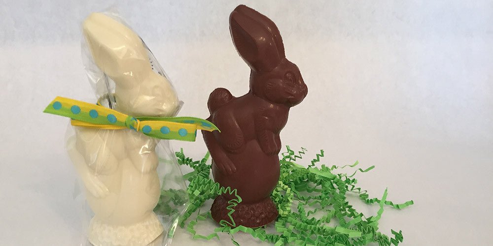 Chocolate Rabbit on Easter Egg - Nandy&