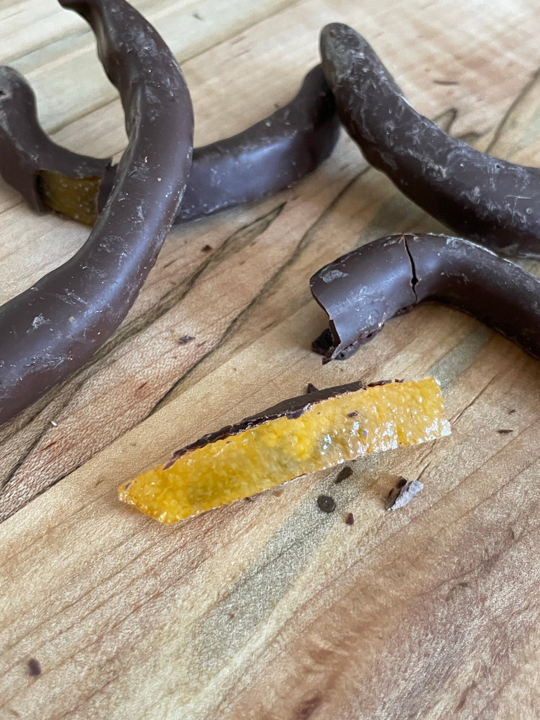 Dark Chocolate Dipped Orange Peel - Nandy&