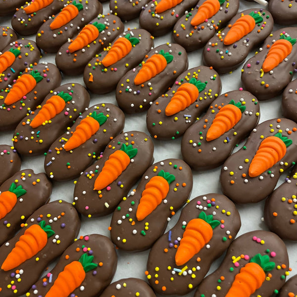 Easter Carrot Nutter Butters - Nandy's CandyEaster Carrot Nutter Butters