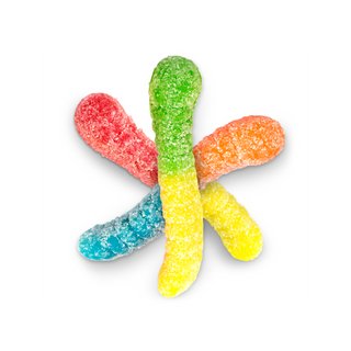 Mini Sour Gummi Worms - Nandy&