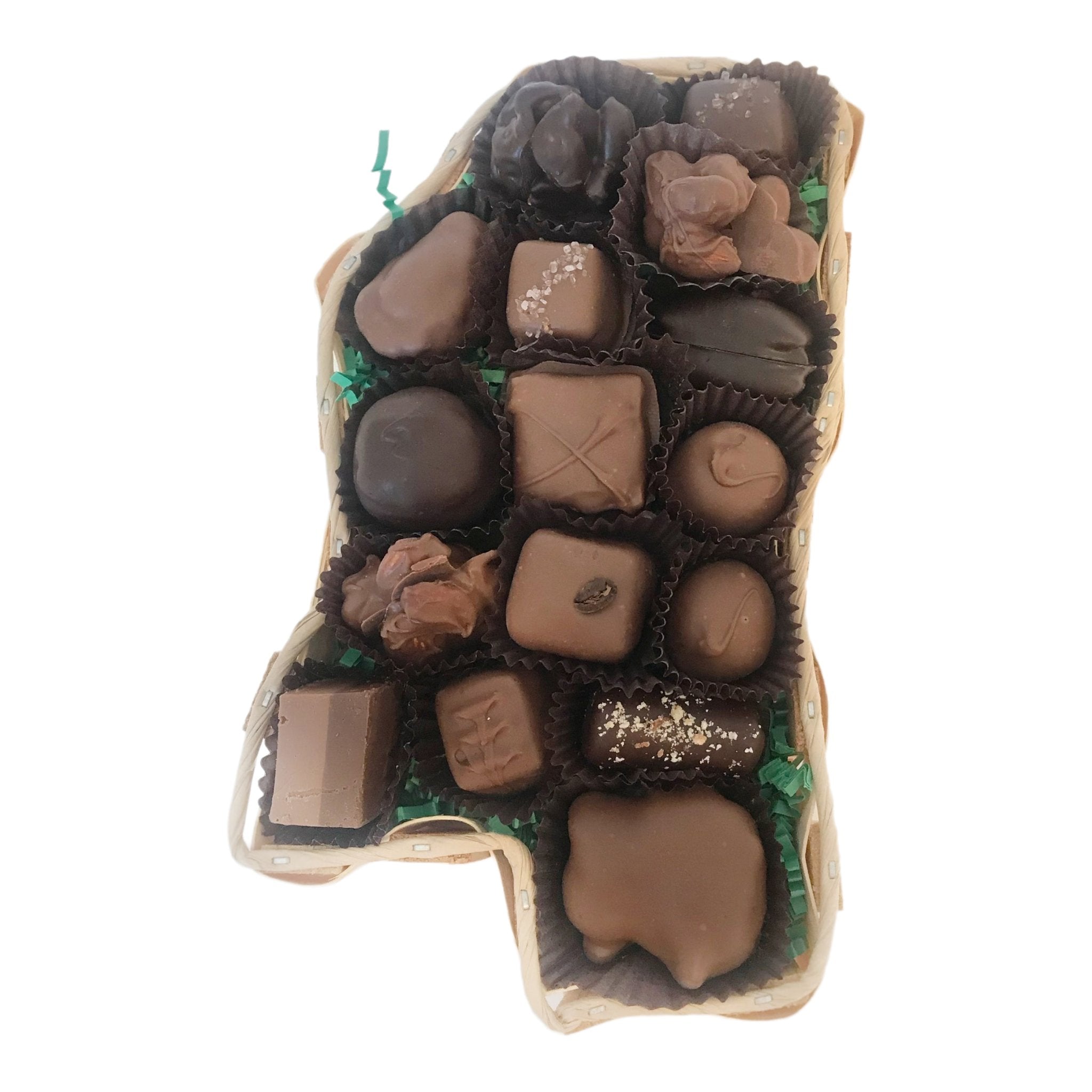Mississippi Basket filled with Assorted Chocolates - Nandy's Candy