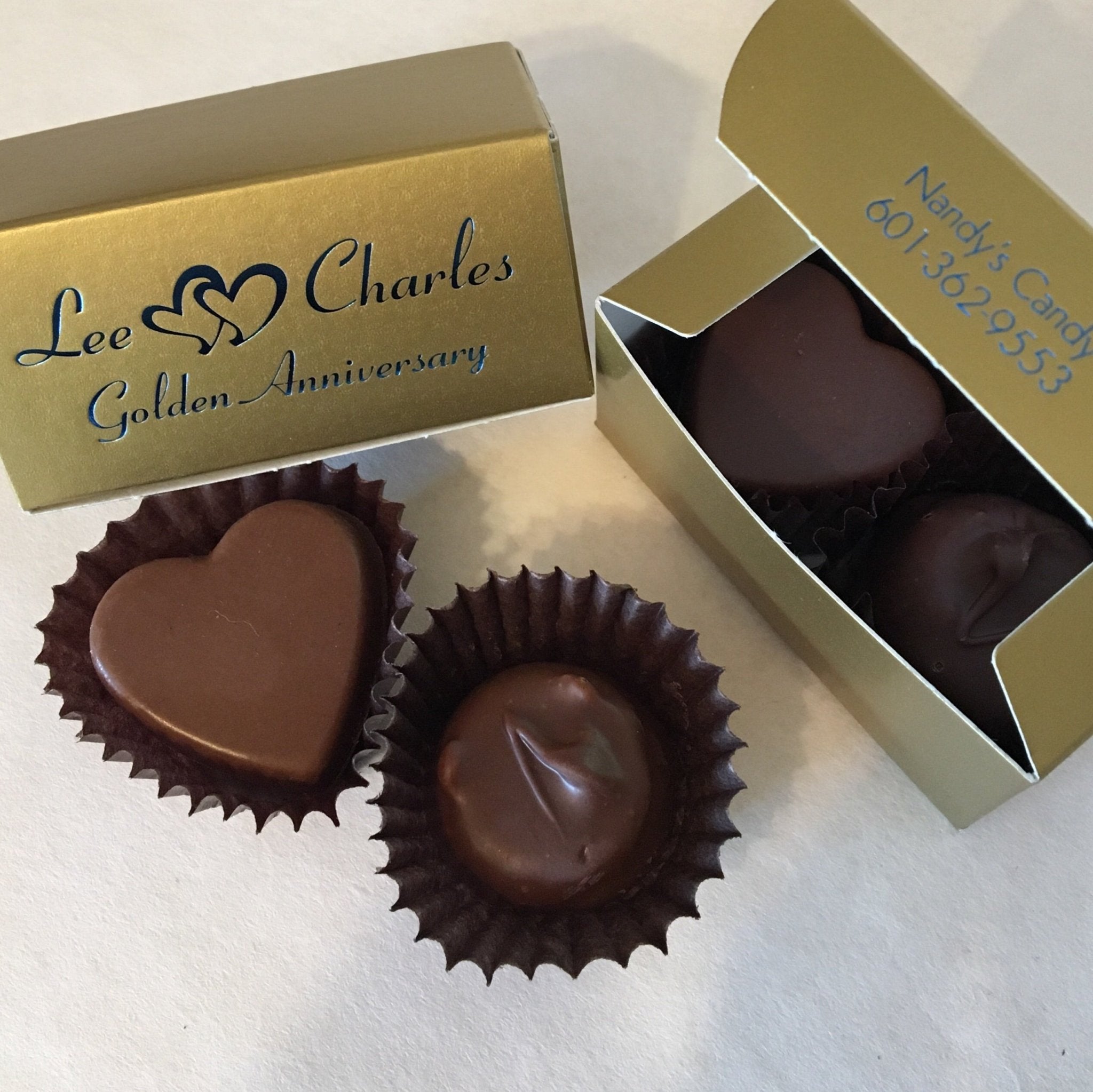 Personalized Wedding Favor Boxes - Nandy&