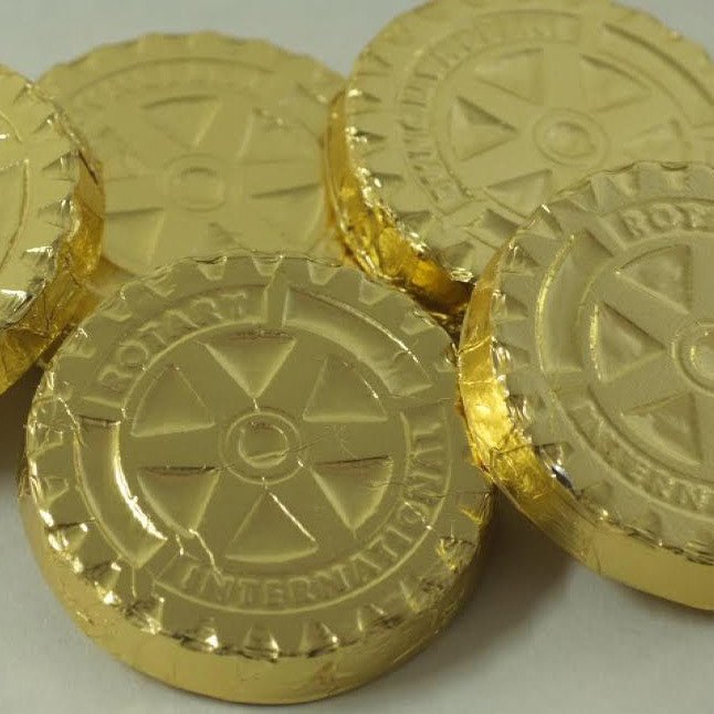 Rotary Chocolate Emblem - Nandy's Candy