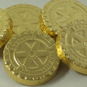 Rotary Chocolate Emblem - Nandy's CandyRotary Chocolate Emblem