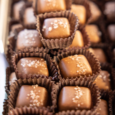 Sea Salt Caramels - Nandy's CandySea Salt Caramels