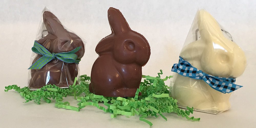 Solid Chocolate Bunny - Nandy&