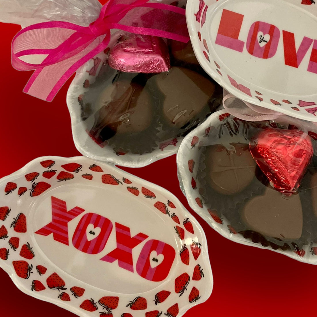 Valentine’s Day Tidbit Bowls - Nandy&